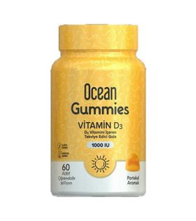 Ocean Gummies Vitamin D3 60 Çiğneme Form