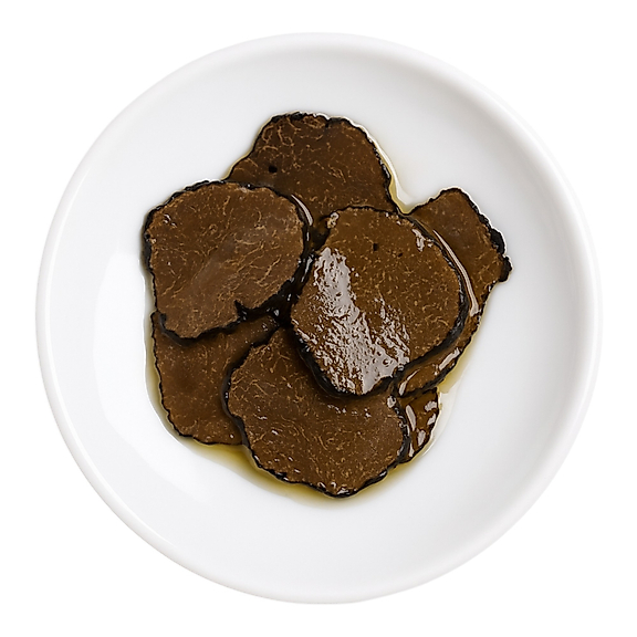 Siyah Trüf Mantarı Dilimleri Carpaccio - Tuber Aestivum, 160 Gr, Premium Konserve