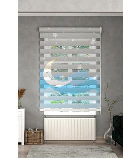 Minibabyrooms Mavi Ay ve Yıldızlar