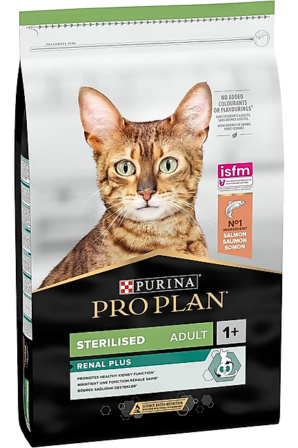 Pro Plan Sterilised Kısırlaştırılmış Somonlu Kedi Maması 10 KG