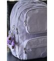 Nemo Bags Okul Çantası Unisex Lila Orta Boy Su Geçirmez Klinkır Kumaş Seyahat Laptop Çantası Su Geçirmez