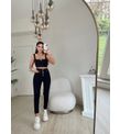 Toparlayıcı Siyah Skinny Jean