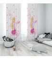 Minibabyrooms Barbie Temalı Fon Perde