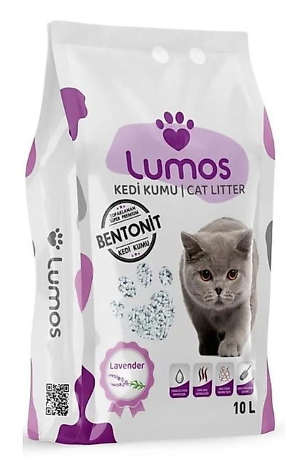 LUMOS Kedi Kumu Lavanta 10lt