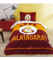 Taç Lisanslı Galatasaray Logo Tek Kişilik Yorgan Seti