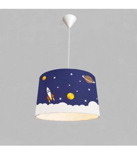 Minibabyroom Uzay Temalı Çocuk Odası Sarkıt Avize