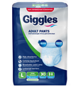 Giggles Emici Külot Jumbo Large 30’lu | Konforlu & Güvenli