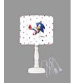 Minibabyrooms Sonic Desenli Ahşap Oyma Ayak Abajur