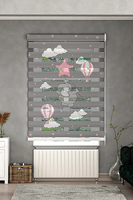 Minibabyrooms Pembe Yıldızlı Fil