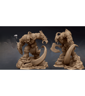 Grommash Hellscream 3D Printing Figurine