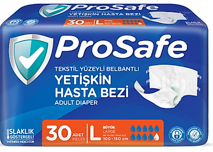 Prosafe Hasta Alt Bezi Large 30'lu