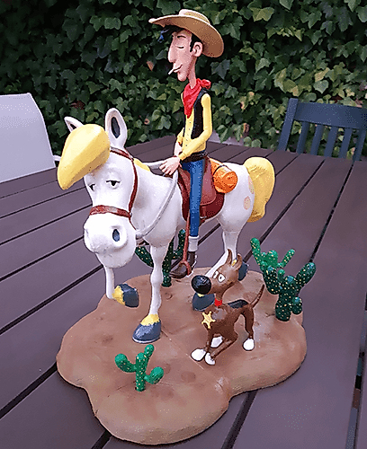 Lucky Luke 3D Printing Figurine