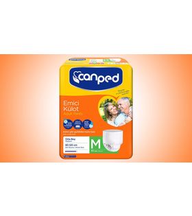 Canped Emici Külot Hasta Bezi Medium | 30’lu Paket