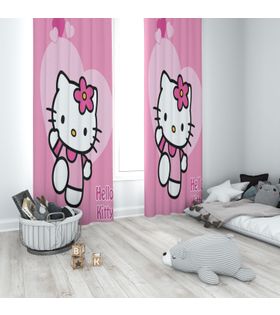 Minibabyrooms Hello Kitty Temalı Fon Perde