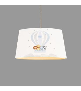 Minibabyroom Uçan Balon ve Hayvanlar Temalı Çocuk Odası Sarkıt Avize