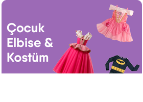 Çocuk Elbise & Kostüm