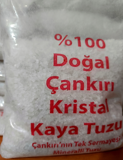 Çankırı Kaya Tuzu İri Taneli (1 Kg)