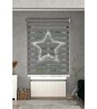 Minibabyrooms Gri Parlak Yıldız