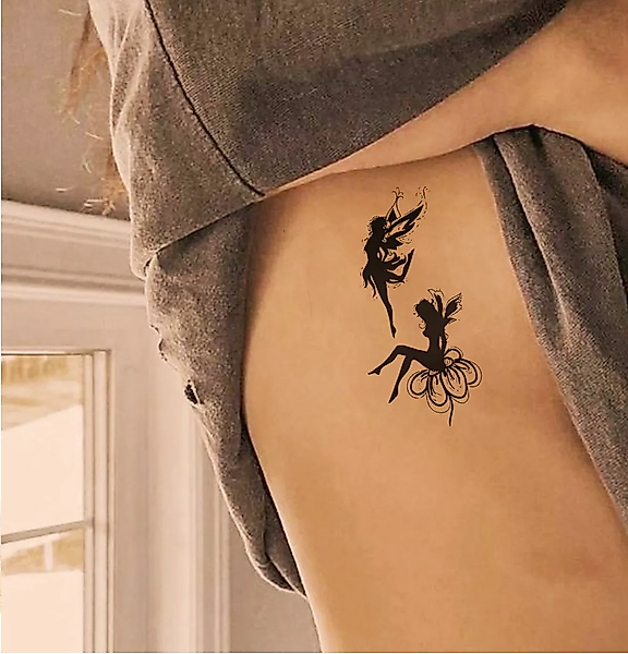 Su Perisi Göğüs Arası, Bilek, Kol Geçici Dövme, Tattoo