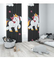 Minibabyrooms Unicorn Temalı Fon Perde