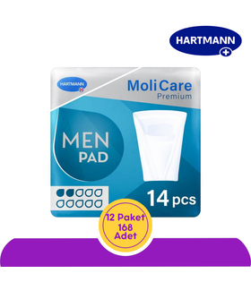 Hartmann MoliCare Men Pad Erkek Mesane Pedi 2 Damla 14'lü (12 paket)