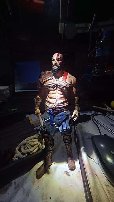 Grumpy Old Kratos 3D Printing Figurine