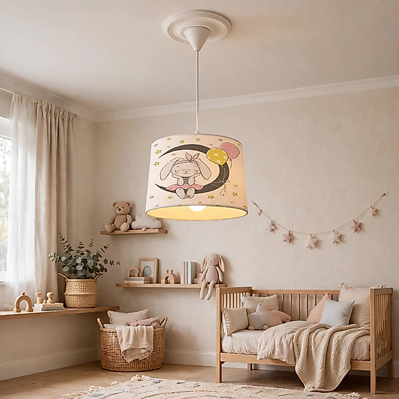 Minibabyroom Ayda Sevimi Tavşan Temalı Çocuk Odası Sarkıt Avize