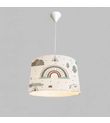 Minibabyroom Gökkuşağı Temalı Çocuk Odası Sarkıt Avize