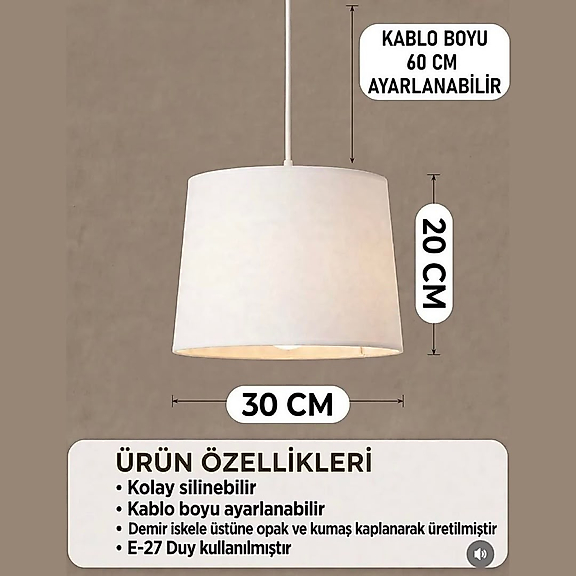 Minibabyroom Ayda Uyuyan Ayıcık Temalı Çocuk Odası Sarkıt Avize