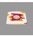 Minibabyroom Galatasaray 2 Temalı Çocuk Odası Sarkıt Avize
