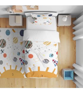 Minibabyrooms Güneş ve Gezegenler Temalı Nevresim Takımı