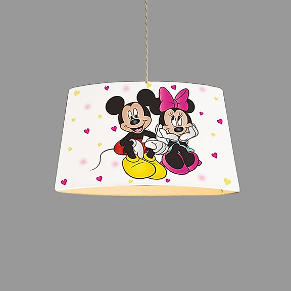 Minibabyroom Micky Mause Miny Mause Temalı Çocuk Odası Sarkıt Avize