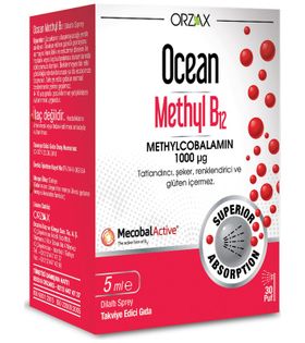 Ocean Methyl B12 Sprey 1000 mg 5 ml