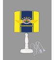 Minibabyrooms Fenerbahçe 3 Desenli Ahşap Oyma Ayak Abajur