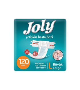 Joly Belbantlı Hasta Bezi Large (Büyük Boy) 120 Adet