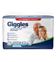 Giggles Yetişkin Hasta Bezi Jumbo XLarge 30’lu | Konforlu & Güvenli