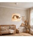 Minibabyroom Aslan ve Gökkuşağı Temalı Çocuk Odası Sarkıt Avize