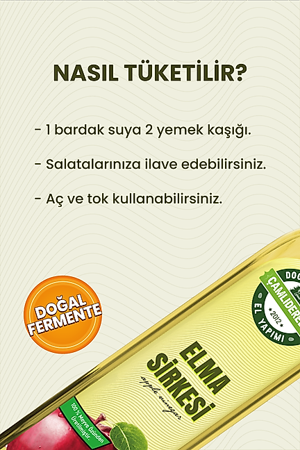 Elma Sirkesi 500 ml