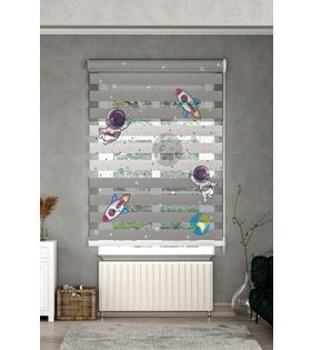 Minibabyrooms Gri Beyaz Uzay Temalı