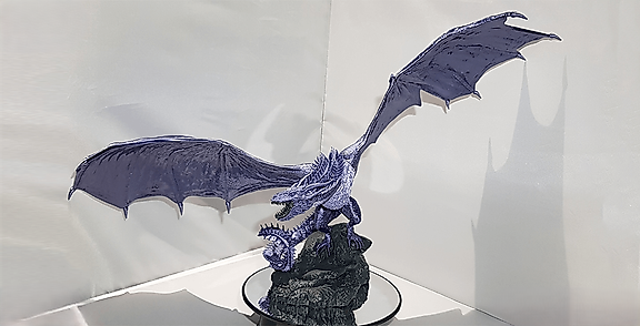 Viserion Ice Dragon 3D Printing Figurine