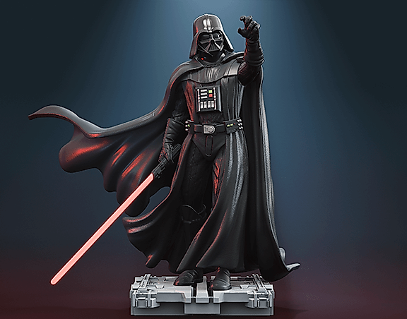 Lord Darth Vader 3D Baskı Heykelcik