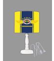 Minibabyrooms Fenerbahçe 3 Desenli Ahşap Oyma Ayak Abajur