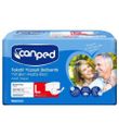 Canped Tekstil Yüzeyli Hasta Alt Bezi Large | 30’lu Paket