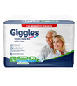 Giggles Yetişkin Hasta Bezi Jumbo Large 30’lu | Konforlu & Güvenli