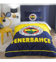 Taç Lisanslı Fenerbahçe Logo Tek Kişilik Yorgan Seti