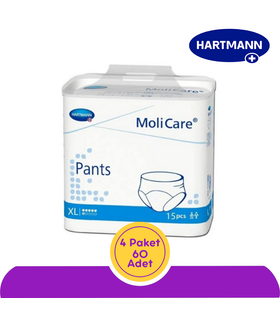 Hartmann MoliCare Pants 6 Damla Emici Külot Hasta Bezi XLarge (4 Paket)