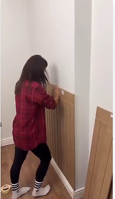 27 cm Genişlik x 105 cm Ham mdf Duvar paneli ( 10 mm kalınlık )