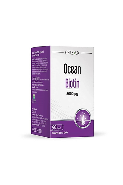 Ocean Biotin 5000 Mcg 60 Kapsül