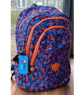 Nemobags Unisex 14'' İnç Laptop Okul Seyahat Sırt Çantası Suya Dayanıklı Krinkıl