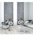 Minibabyrooms Kızılderili Panda Temalı Fon Perde